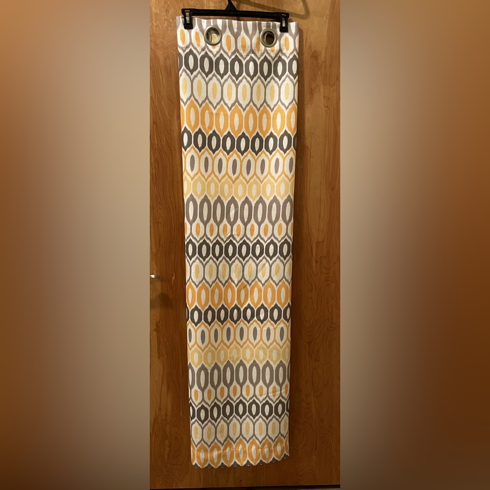 Geometric Patterned Curtain Panel